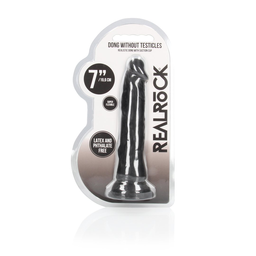 RealRock Dildo Zonder Testikels 17 cm met Zuignap - Huidkleur - EroticToyzRealistische Dildo'sRealRock by Shots