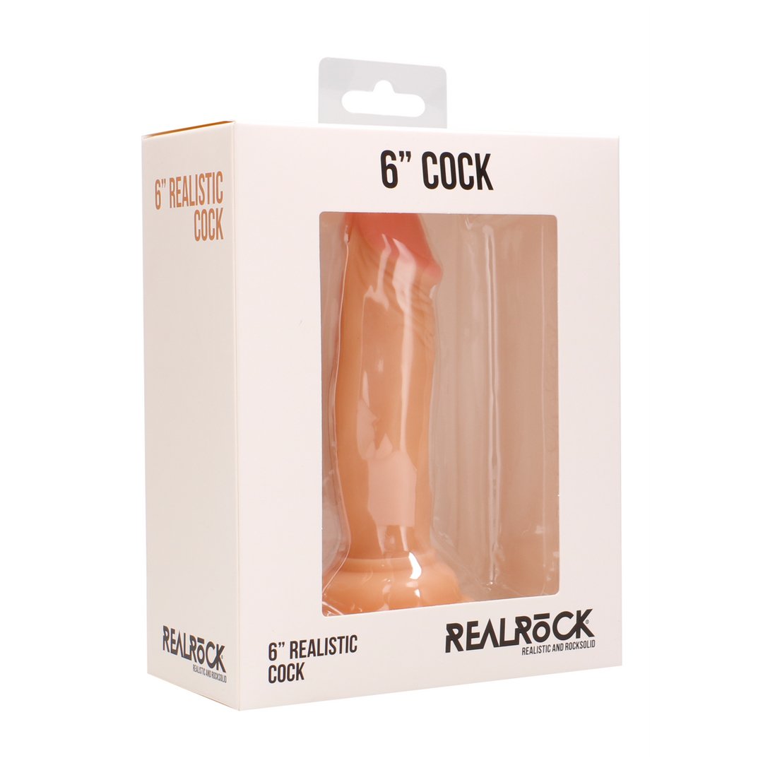 RealRock Realistische Dildo - 15 cm - EroticToyzProducten,Toys,Dildos,Realistische Dildo's,,GeslachtsneutraalRealRock by Shots