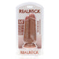 'RealRock Two in One Dildo Met Zuignap 12,7/15,2 cm - Tan' - EroticToyzDubbele Dildo'sRealRock by Shots