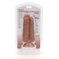 'RealRock Two in One Dildo Met Zuignap 12,7/15,2 cm - Tan' - EroticToyzDubbele Dildo'sRealRock by Shots