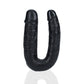 RealRock U Shaped Dubbele Dildo 12,7 cm - Zwart - EroticToyzDubbele Dildo'sRealRock by Shots