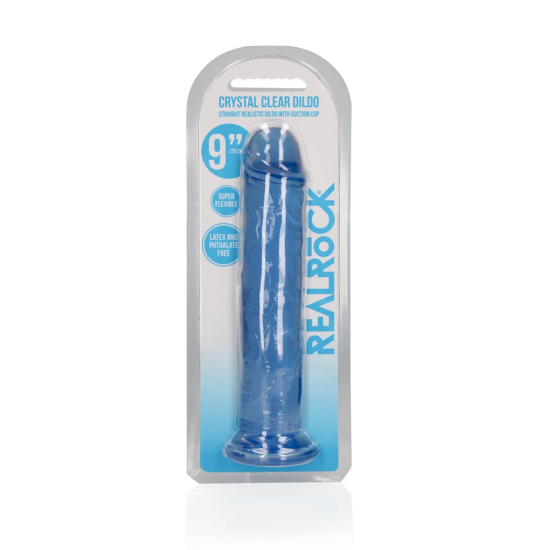 Rechte Realistische Dildo met Zuignap - 23 cm - EroticToyzProducten,Toys,Dildos,Realistische Dildo's,,RealRock by Shots