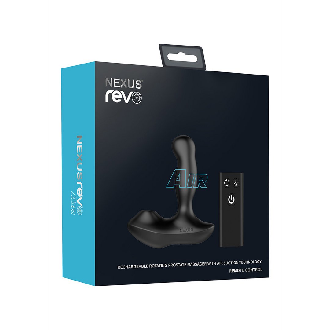 Revo Air - Roterende Prostaat Massager met Zuigfunctie en Afstandsbediening - EroticToyzProducten,Toys,Toys voor Mannen,Prostaatstimulatoren,Prostaatstimulator met Vibratie,,MannelijkNexus