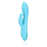 Ribbed Ultra Zachte Silicone Rabbit Vibrator - Glacial Blue - EroticToyzProducten,Toys,Vibrators,Rabbit Vibrators,,VrouwelijkLoveline by Shots