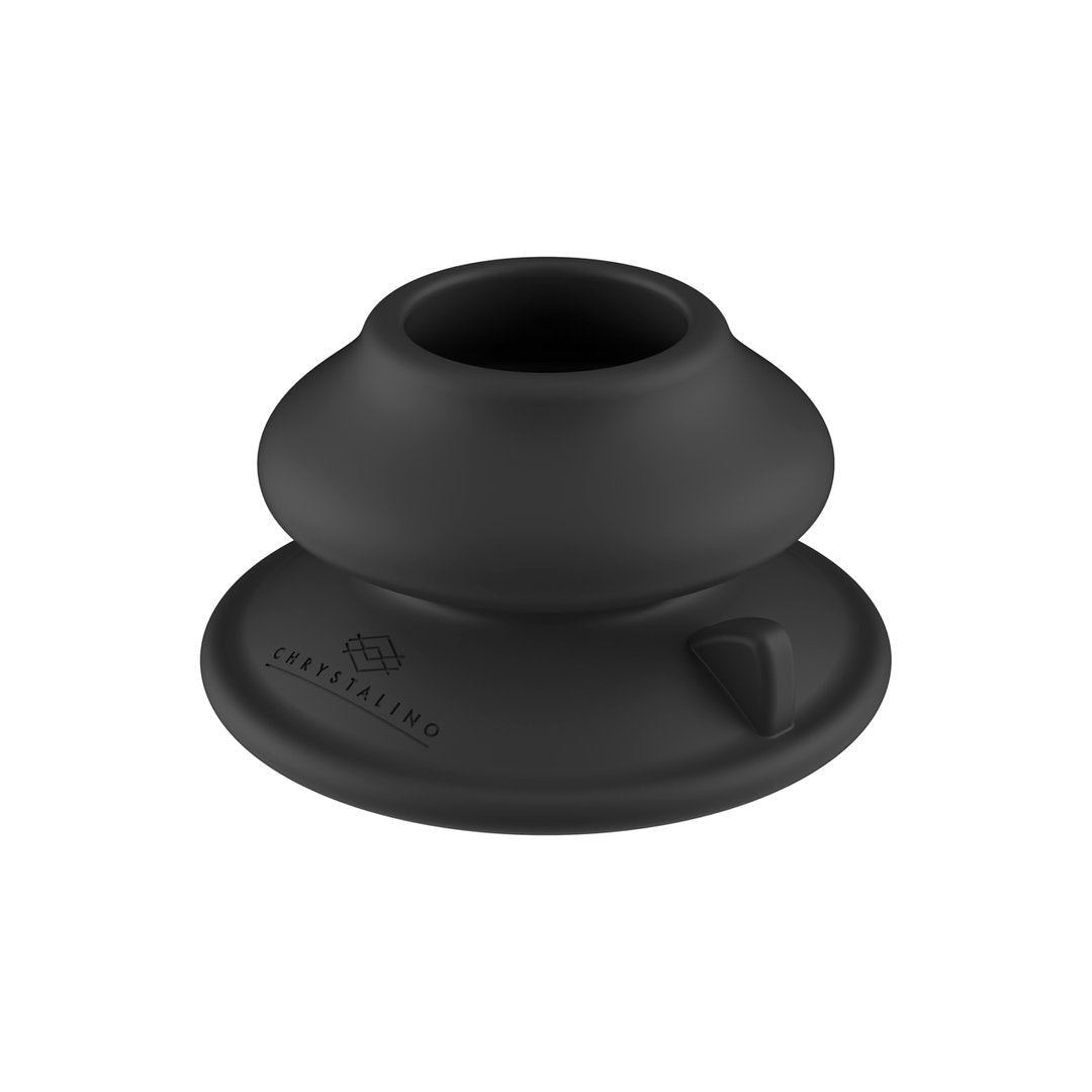 Rimly - Vibrerende Glazen Buttplug met Zuignap en Afstandsbediening - EroticToyzProducten,Toys,Anaal Toys,Buttplugs Anale Dildo's,Buttplugs Anale Dildo's Vibrerend,Vibrators,Glazen Vibrators,,GeslachtsneutraalChrystalino by Shots