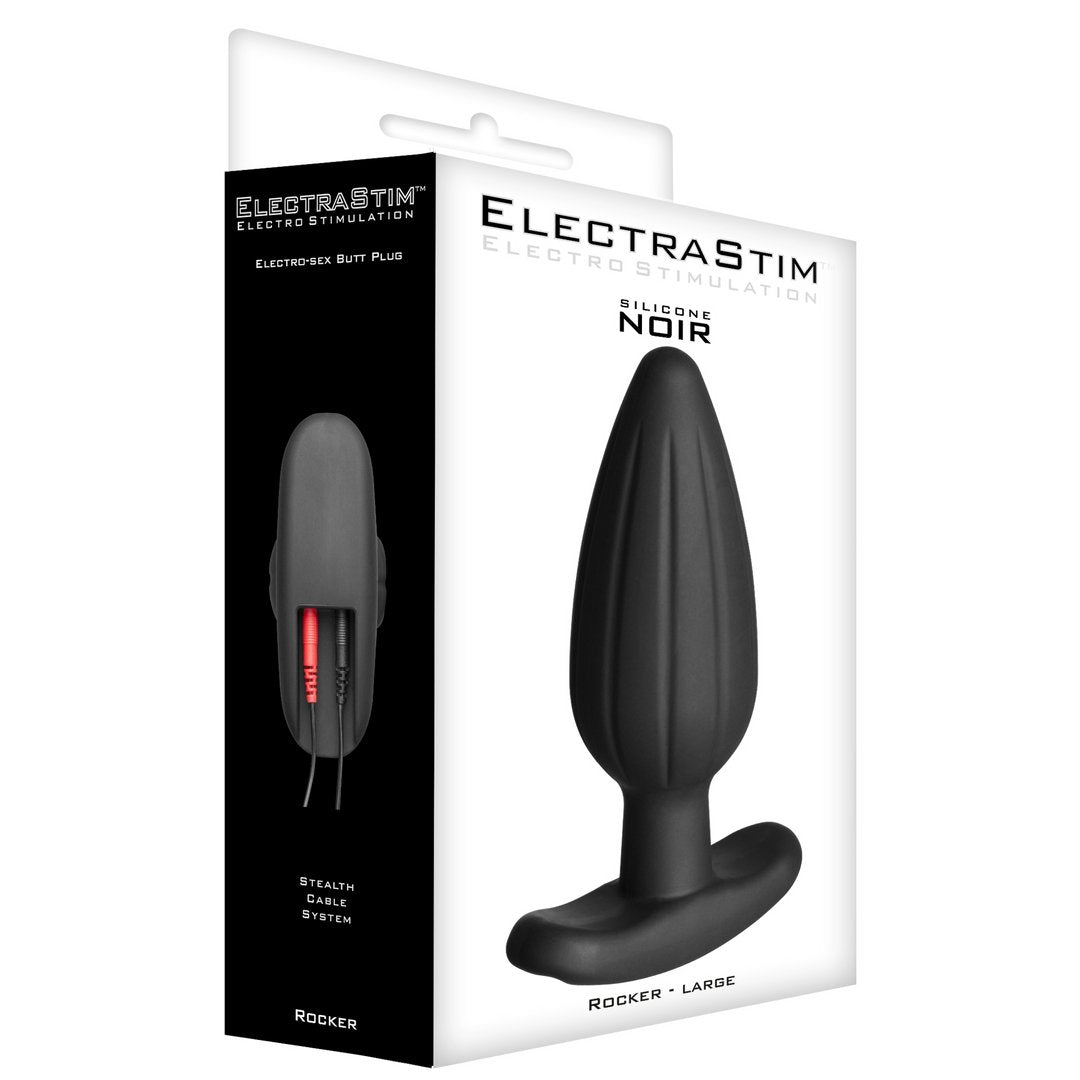 Rocker - Medische Siliconen Buttplug voor Prostaatmassage - EroticToyzProducten,Toys,Toys met Electrostimulatie,Anaal,,GeslachtsneutraalElectraStim