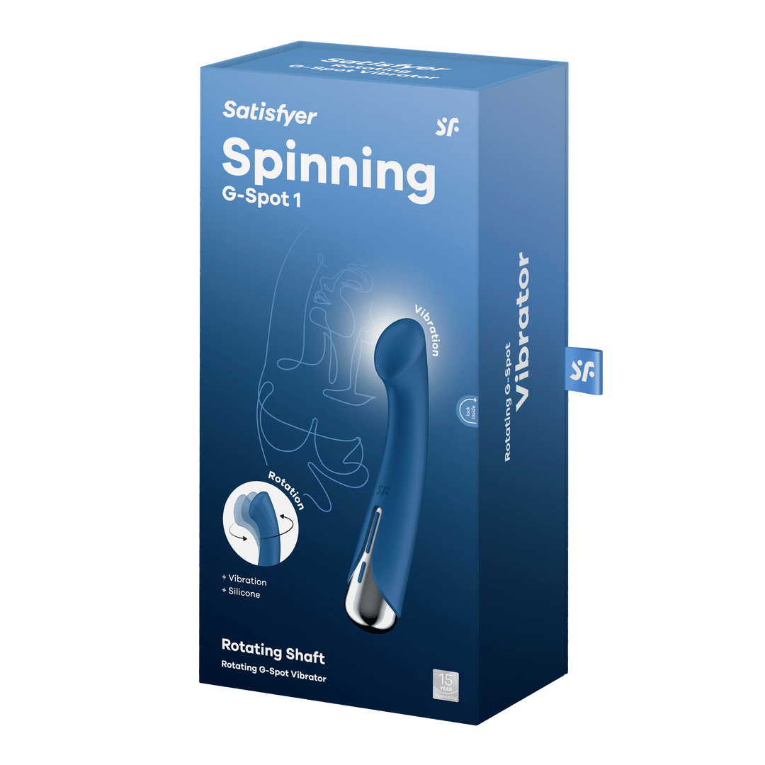 Rotating G - Spot Vibrator - Blauw - Pleasureplay Producten,Toys,Vibrators,G - Spot Vibrator,Nieuwe Producten,,VrouwelijkSatisfyer