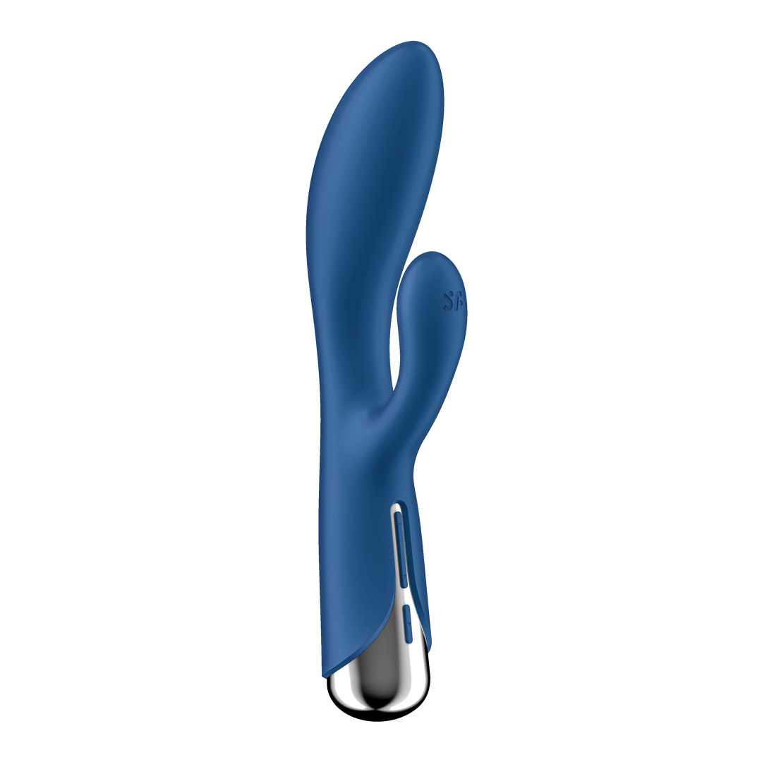 Rotating Rabbit Vibrator - Blauw - Pleasureplay Producten,Toys,Vibrators,Rabbit Vibrators,Nieuwe Producten,,VrouwelijkSatisfyer