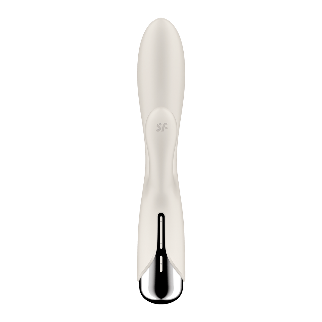 Rotating Rabbit Vibrator - Wit - Pleasureplay Producten,Toys,Vibrators,Rabbit Vibrators,Nieuwe Producten,,VrouwelijkSatisfyer
