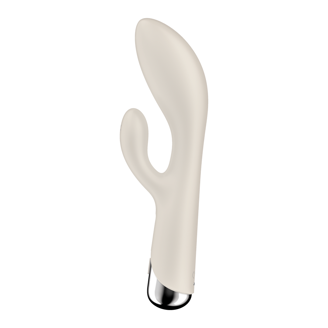 Rotating Rabbit Vibrator - Wit - Pleasureplay Producten,Toys,Vibrators,Rabbit Vibrators,Nieuwe Producten,,VrouwelijkSatisfyer