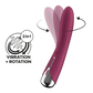 Roterende G - Spot Vibrator - Rood - Pleasureplay Producten,Toys,Vibrators,G - Spot Vibrator,Nieuwe Producten,,VrouwelijkSatisfyer
