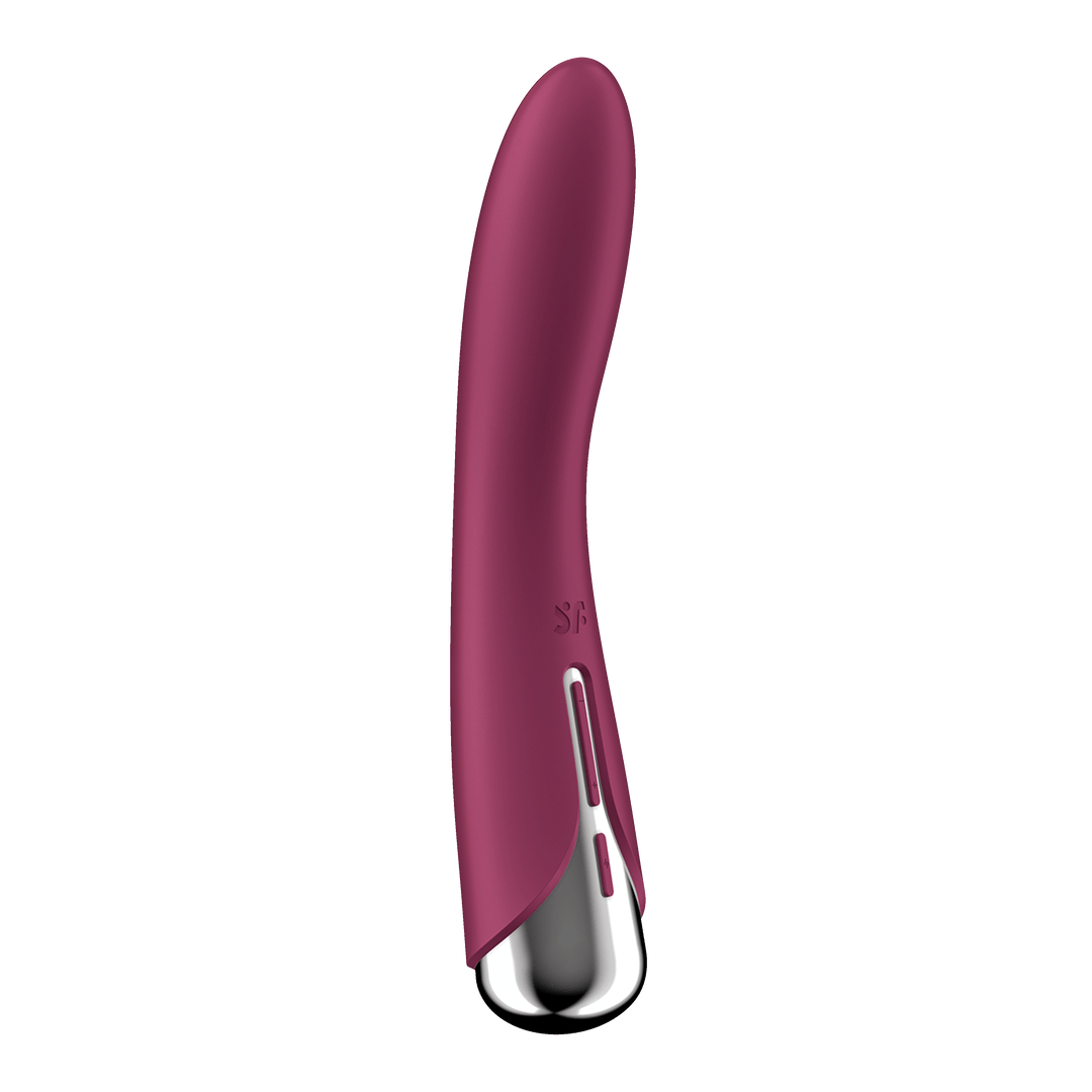 Roterende G - Spot Vibrator - Rood - Pleasureplay Producten,Toys,Vibrators,G - Spot Vibrator,Nieuwe Producten,,VrouwelijkSatisfyer