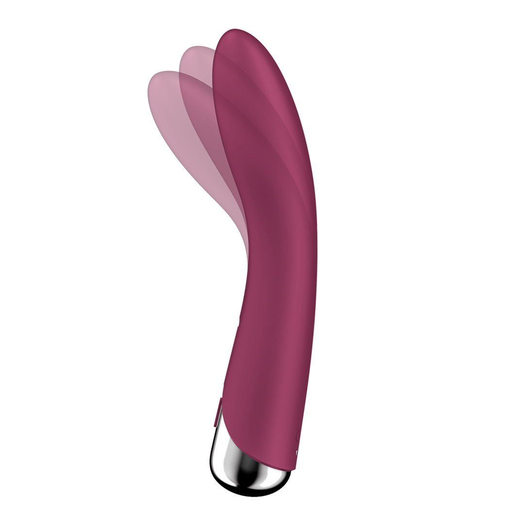 Roterende G - Spot Vibrator - Rood - Pleasureplay Producten,Toys,Vibrators,G - Spot Vibrator,Nieuwe Producten,,VrouwelijkSatisfyer