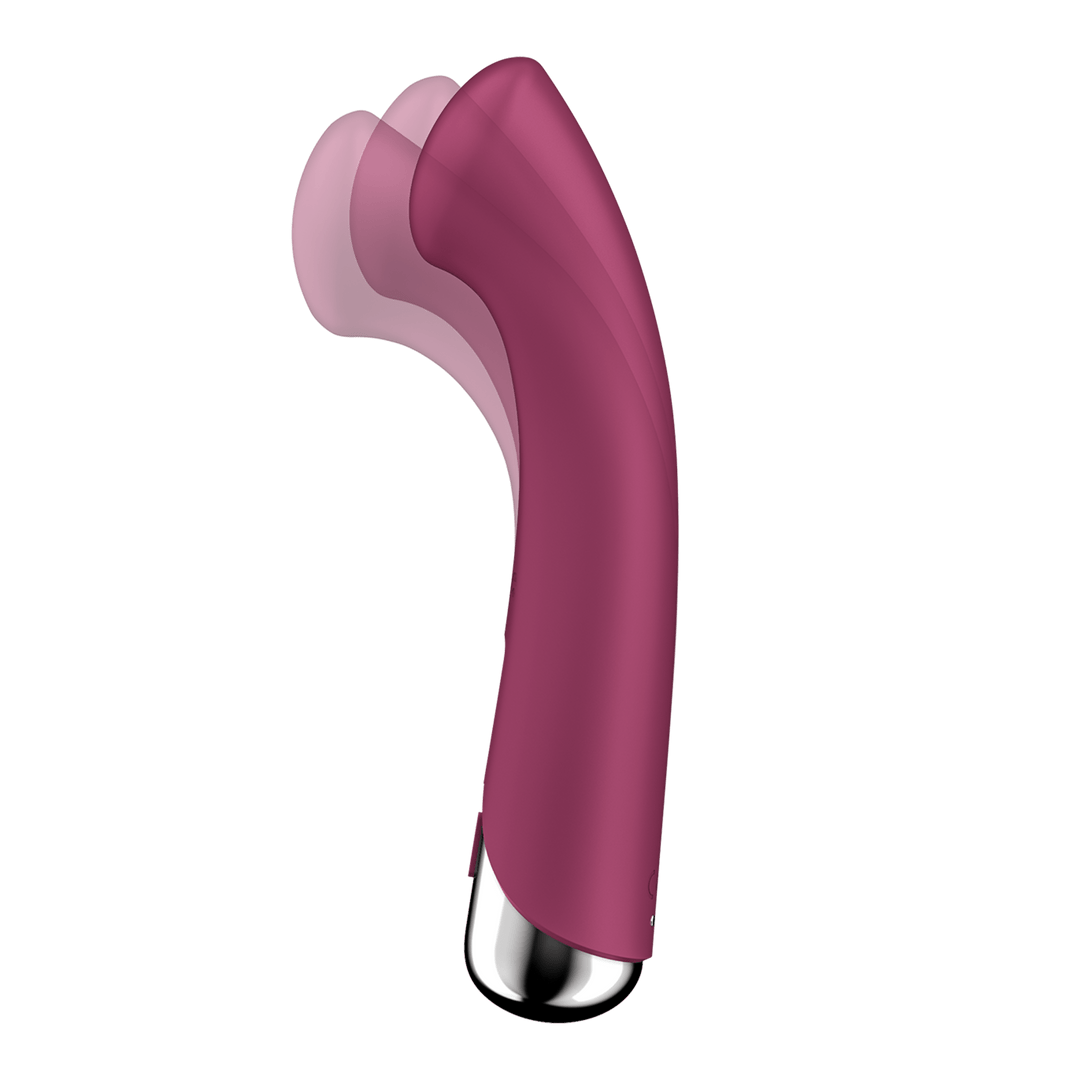 Roterende G - Spot Vibrator - Rood - Pleasureplay Producten,Toys,Vibrators,G - Spot Vibrator,Nieuwe Producten,,VrouwelijkSatisfyer