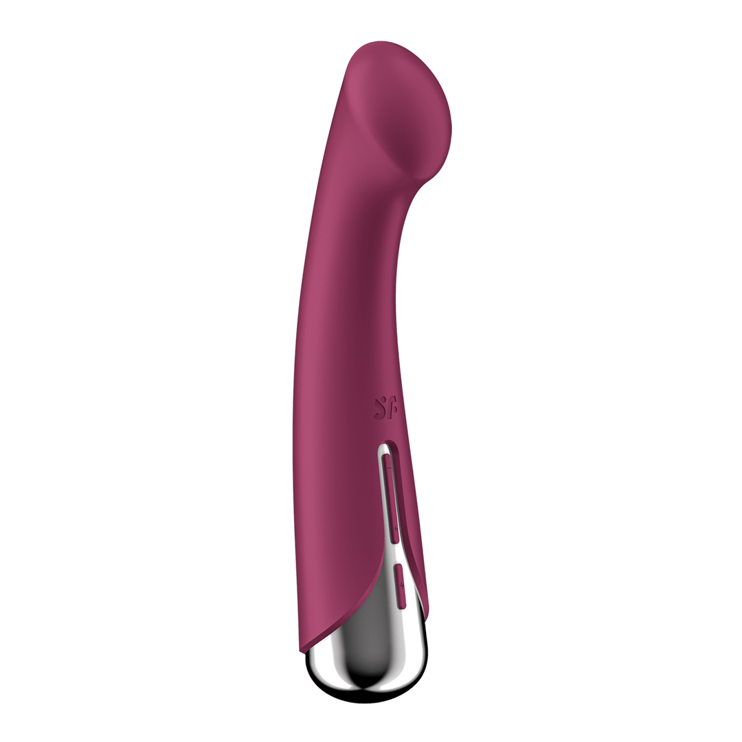 Roterende G - Spot Vibrator - Rood - Pleasureplay Producten,Toys,Vibrators,G - Spot Vibrator,Nieuwe Producten,,VrouwelijkSatisfyer
