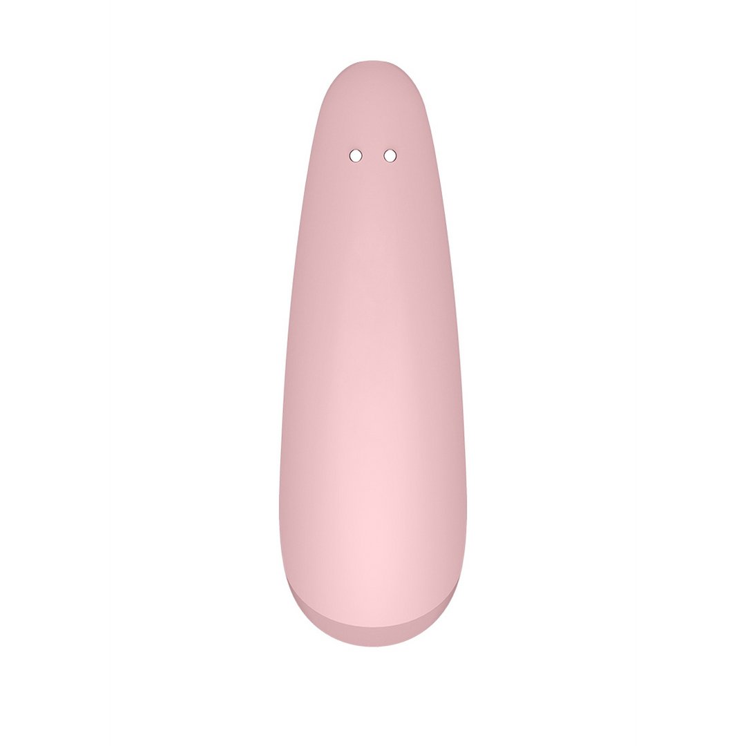 'Satisfyer Curvy 2Plus Air Pulse Stimulator met Vibratie - Roze' - EroticToyzAir PulseSatisfyer