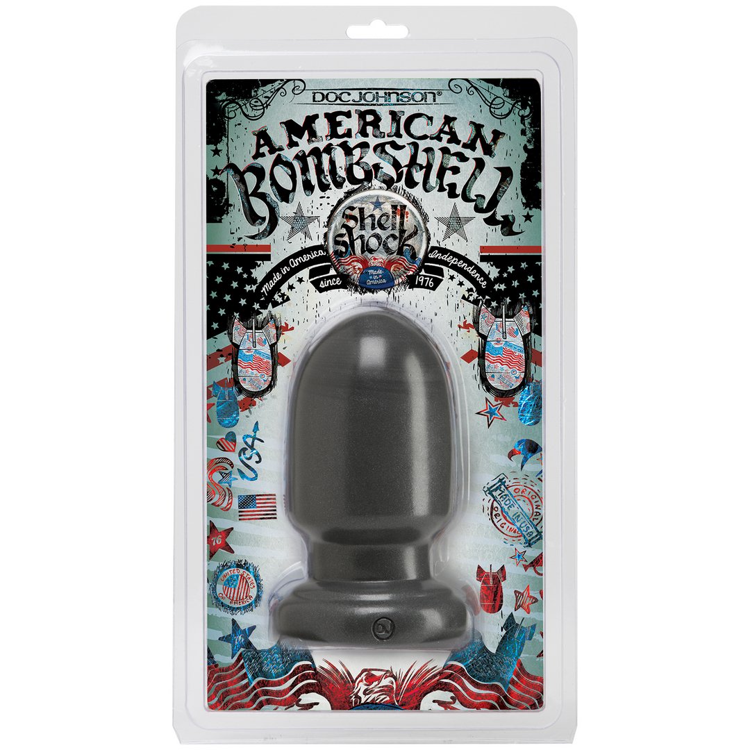 Shellshock - Kleine Butt Plug - Ultrabreed en Lichaamsveilig - EroticToyzProducten,Toys,Anaal Toys,Buttplugs Anale Dildo's,Buttplugs Anale Dildo's Niet Vibrerend,,GeslachtsneutraalDoc Johnson