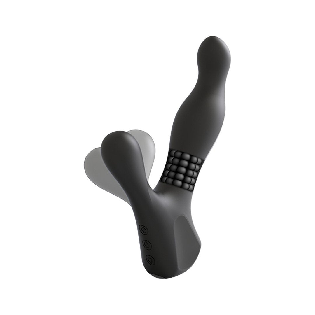 Siliconen Prostaat Massager met Roterende Randen - EroticToyzProducten,Toys,Anaal Toys,Prostaatstimulatoren,,VrouwelijkDoc Johnson