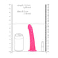 Realistische Dildo Met Zuignap - 15,5 cm Glow In The Dark - Pleasureplay Realistische Dildo'sRealRock by Shots