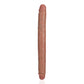 'Slim Double Ended Dildo 35,6 cm - Tan' - EroticToyzDubbele Dildo'sRealRock by Shots