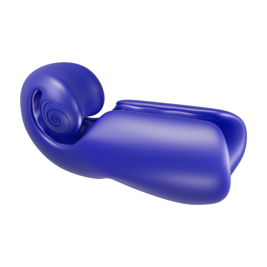 Snail Vibe EVO Masturbator Met Dubbele Motoren - Navy - EroticToyzVibrerende MasturbatorSnail Vibe