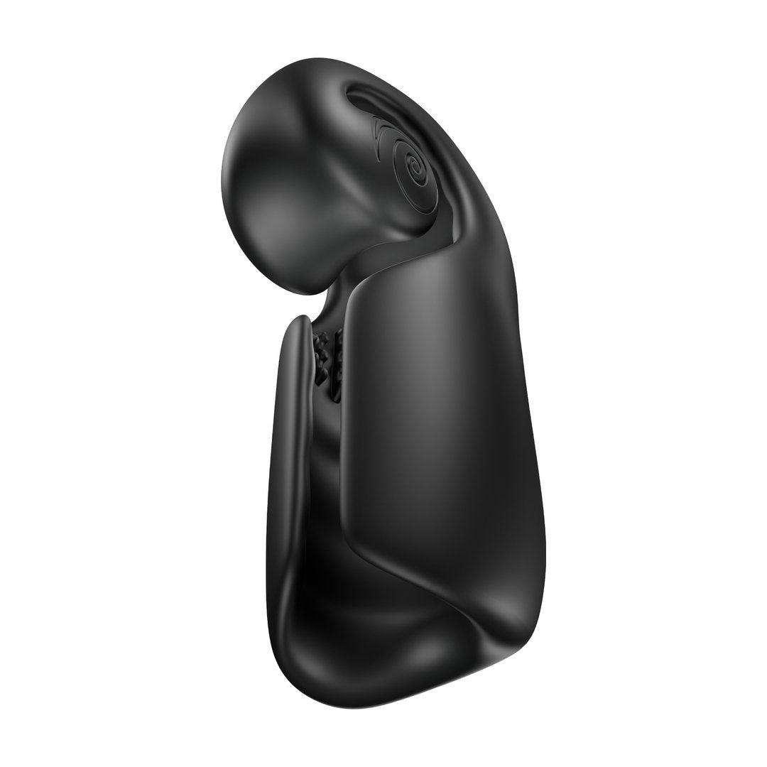 Snail Vibe EVO Synchro - Stimulatie Masturbator - Zwart - EroticToyzVibrerende MasturbatorSnail Vibe