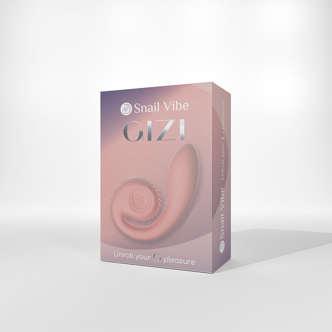 Snail Vibe Gizi Rabbit Vibrator - Peachy Pink - EroticToyzLuxe VibratorSnail Vibe