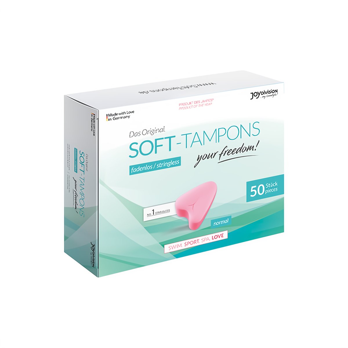 Soft Tampons - Normaal 50 Stuks - EroticToyzVrouwelijke HygiëneJoydivision