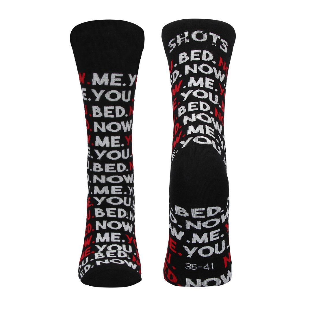 Sokken Unisex - EU Maat 36 - 41 - Grijs - EroticToyzSokkenSexy Socks by Shots