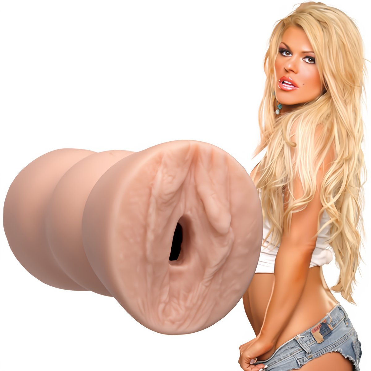 Sophia Rossi - ULTRASKYN Pocket Pussy Masturbator met Realistisch Gevoel - EroticToyzProducten,Toys,Toys voor Mannen,Masturbators Strokers,Handmatige Masturbator,Vagina Masturbator,,GeslachtsneutraalDoc Johnson