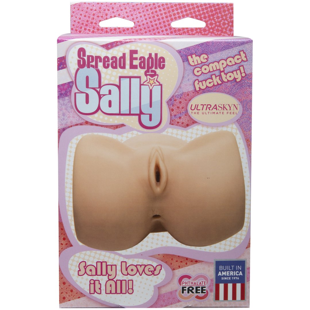 Spread Eagle Sally - ULTRASKYN Masturbator met Realistische Kut en Kont - EroticToyzProducten,Toys,Toys voor Mannen,Masturbators Strokers,Anus Masturbator,Handmatige Masturbator,Vagina Masturbator,,GeslachtsneutraalDoc Johnson