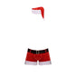 Kerst Kostuum - Rood/Wit - XL - Pleasureplay KostuumsMale Power