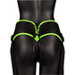 Strap - on Harnas Fluorescerend Groen - Pleasureplay Voorbinddildo'sOuch! by Shots