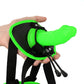 Strap - on Harnas Fluorescerend Groen - Pleasureplay Voorbinddildo'sOuch! by Shots