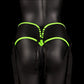 Strap - on Harnas Fluorescerend Groen - Pleasureplay Voorbinddildo'sOuch! by Shots
