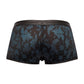 Strappy Short S - Blauw/Zwart met Lederen Look Accenten - EroticToyzBoxershortsMale Power