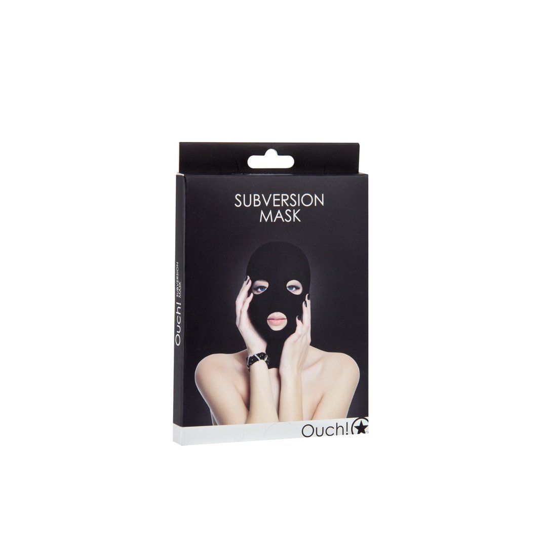 Subversion Masker - Perfect voor Kinky Rollenspel en BDSM - EroticToyzProducten,Toys,Fetish,Maskers,Gezichtsmasker,,GeslachtsneutraalOuch! by Shots