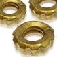 'Super Huj 3 - pack Stretchy Cock Rings Met Glijmiddel Kanaal - Bronze Metallic' - EroticToyzCockringenHunkyjunk