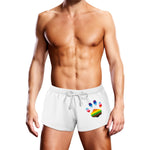 Swim Trunk White Oversized Paw - XL - EroticToyzProducten,Lingerie,Zwemkleding,Badpak,,MannelijkProwler