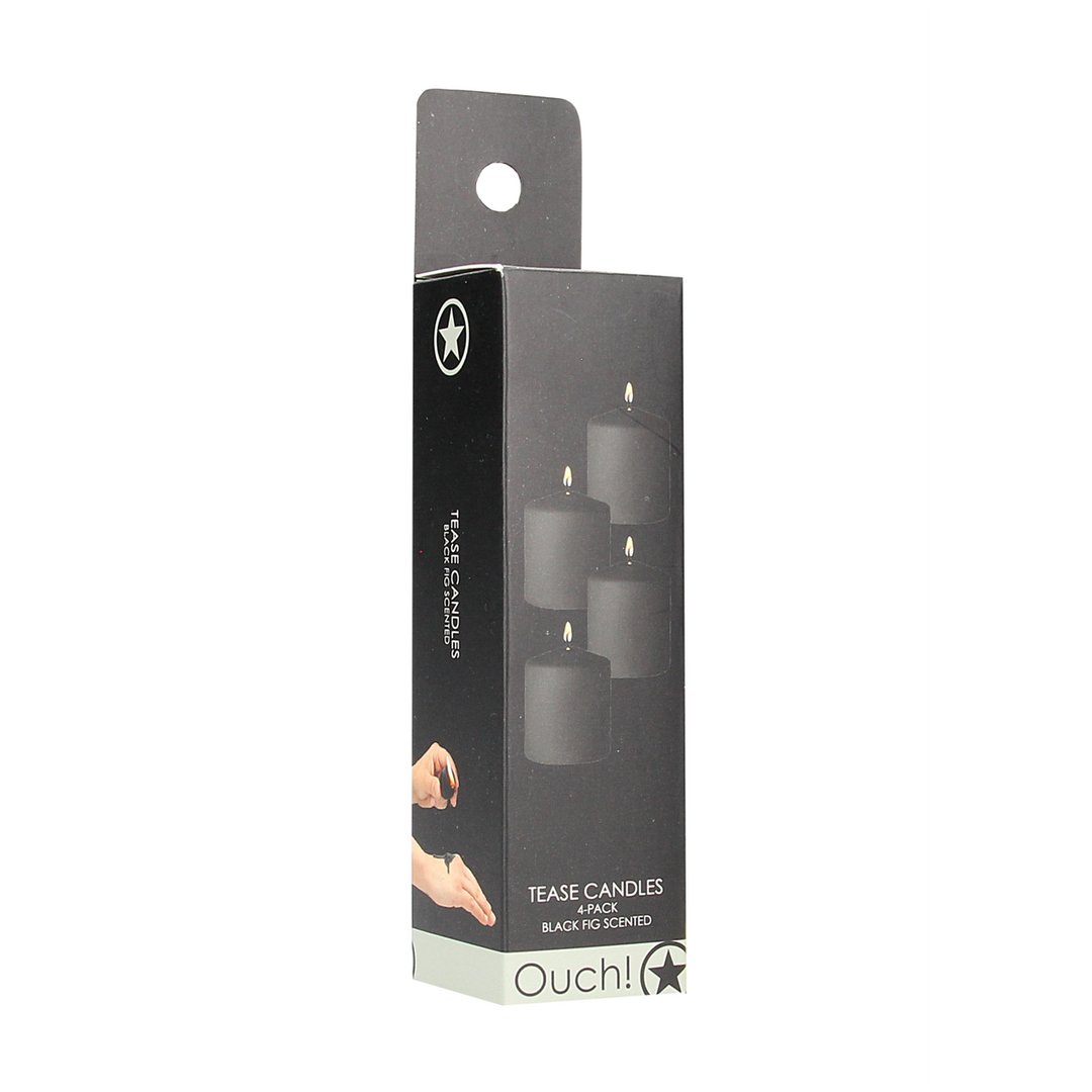 Massagekaarsen - 4 Stuks Sinful Geur - Pleasureplay MassagekaarsenOuch! by Shots