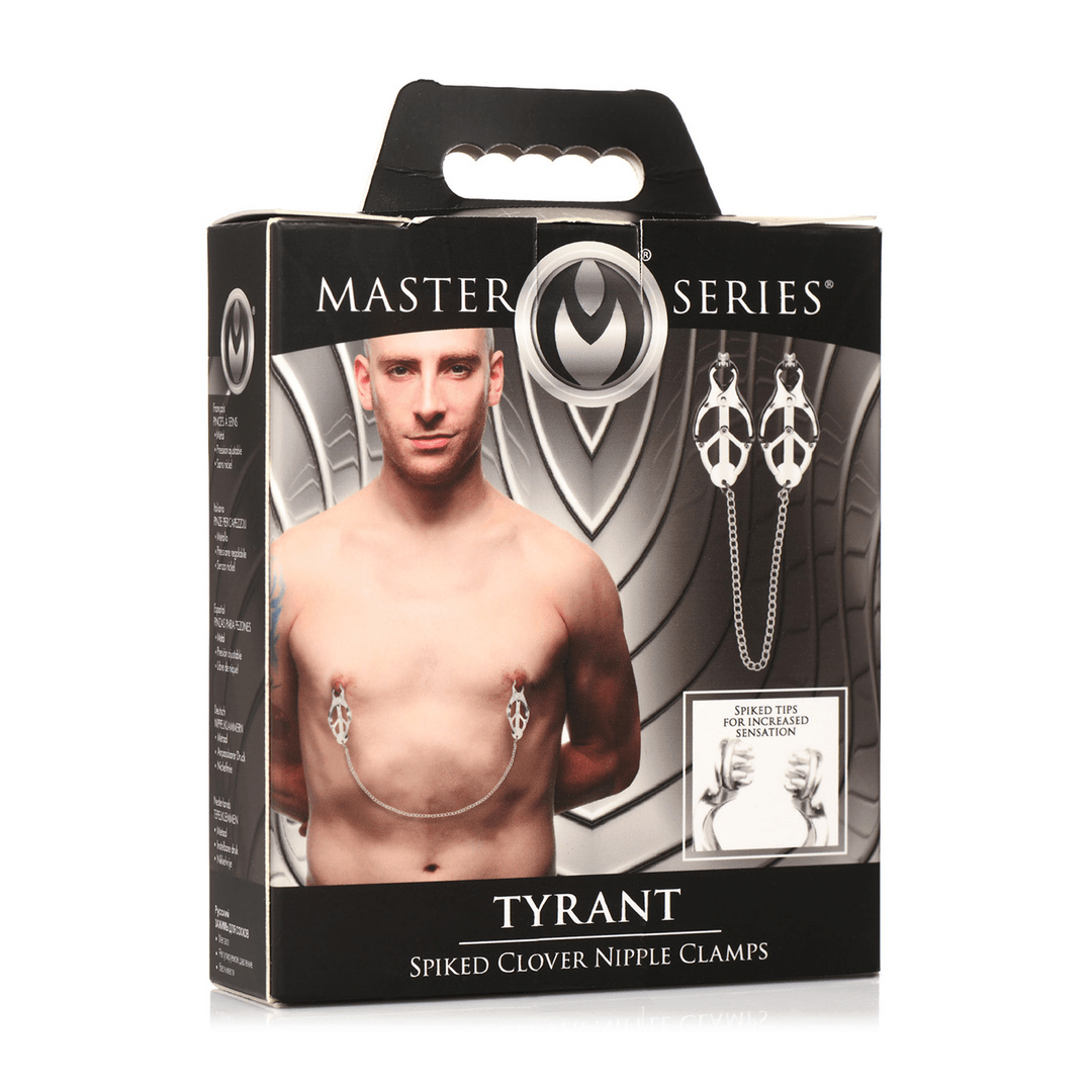 Tepelklemmen Met Spikes - Nikkelvrij Metaal - Pleasureplay TepelklemmenXR Brands