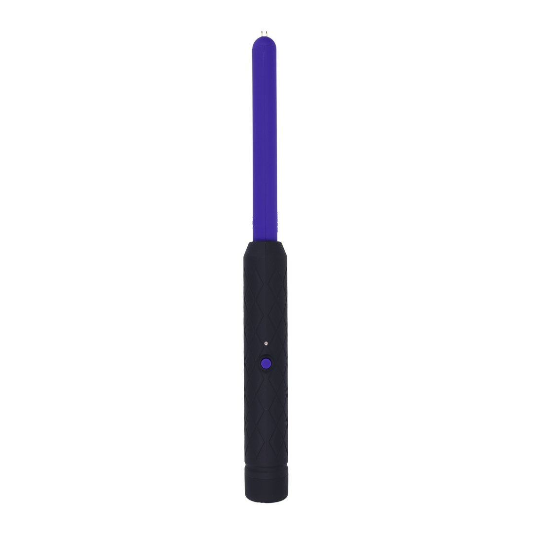 The Stinger Sensorische Electroplay Stick - Zwart/Violet - EroticToyzFetischDoc Johnson