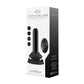 Glazen Vibrator Met Zuignap en Afstandsbediening - Zwart - Pleasureplay Glazen VibratorsChrystalino by Shots
