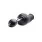 Opblaasbare Siliconen Dildo - 33,7 cm Zwart - Pleasureplay OpblaasbaarXR Brands