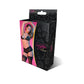 Driehoek BH en Cheeky Slip Set - M - Zwart - Pleasureplay 2 - Delige SetMagic Silk
