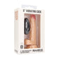 Realistische Vibrerende Dildo Met Scrotum - 20 cm - Pleasureplay Realistische VibratorsRealRock by Shots