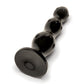 Anaal Plug Met Kralen - Zwart 24 cm - Pleasureplay Buttplugs Anale Dildo's Niet VibrerendProwler Red