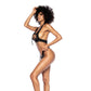 Tweedelige Wetlook Set - Zwart S/M - Pleasureplay 2 - Delige SetMapalé