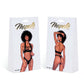 Tweedelige Wetlook Set - Zwart S/M - Pleasureplay 2 - Delige SetMapalé