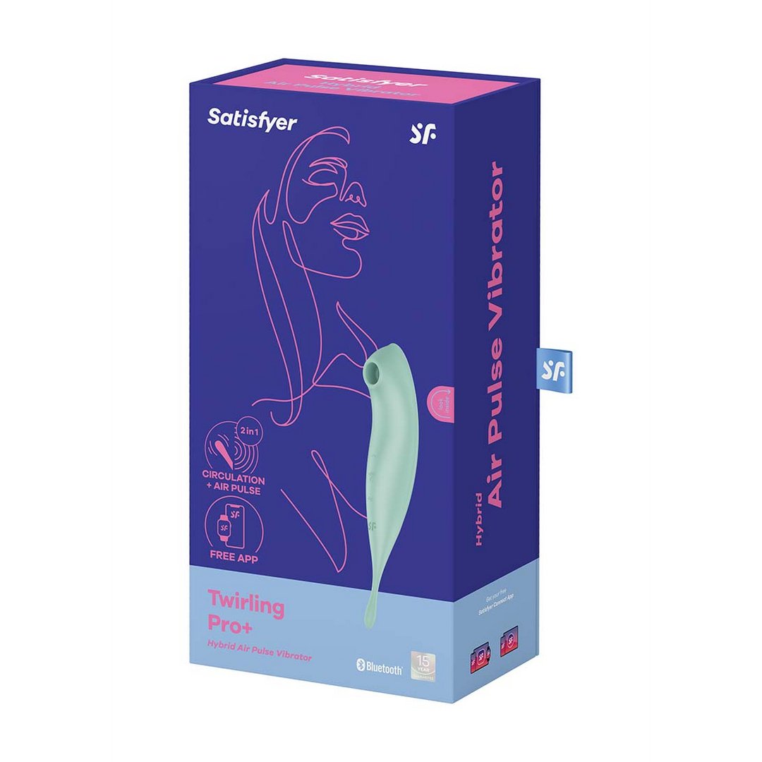 Twirling Pro Connect App - Mint - EroticToyzProducten,Toys,Vibrators,Clitoris Stimulator,Tip Vibrator,,GeslachtsneutraalSatisfyer